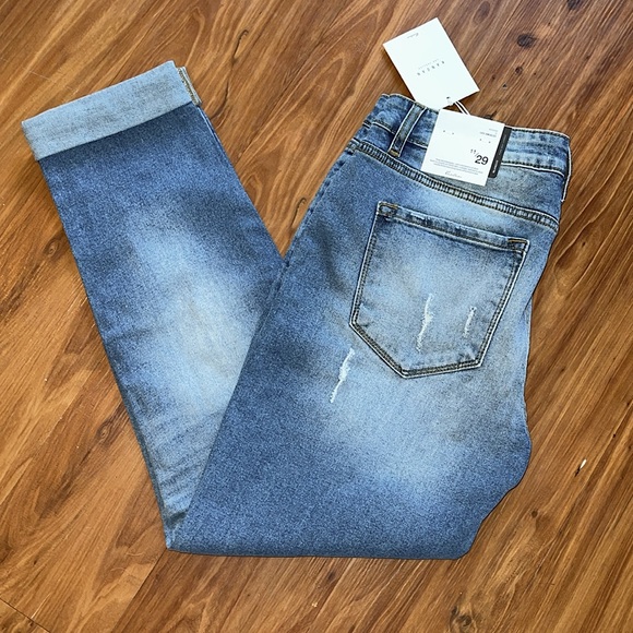 ☃️BOGO50%☃️ 🆕💙KANCAN: High Rise Relaxed Fit Boyfriend Jeans 11/29 - Picture 10 of 16